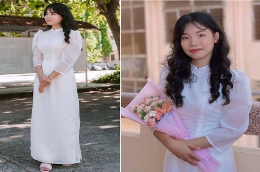 Cewek Áo Dài cantik video seks bocor dari pacar